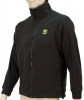Poseidon Fleecejacke schwarz mit Logo