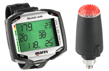 Mares Quad Air mit Sender