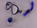 Blue Eye Maske Schnorchel Set